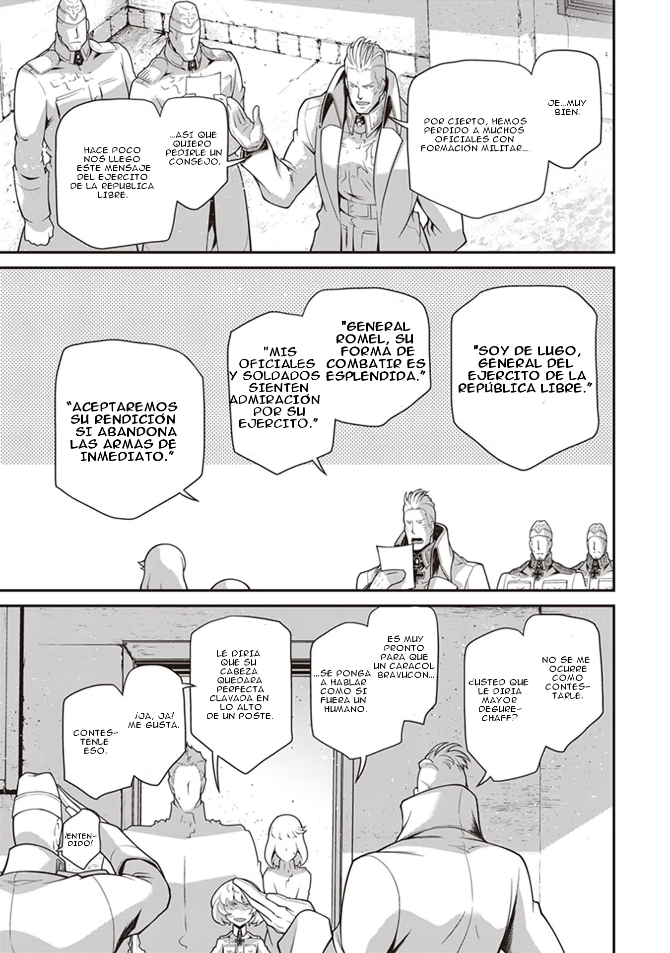 Youjo Senki Capitulo 70: La Campaña del Sur X página 48