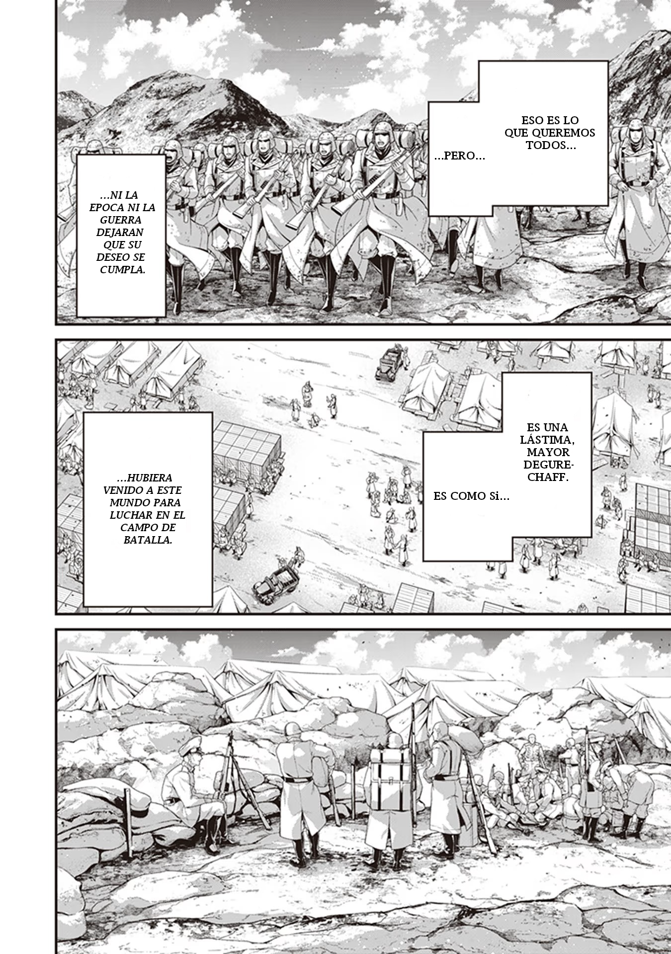 Youjo Senki Capitulo 70: La Campaña del Sur X página 51