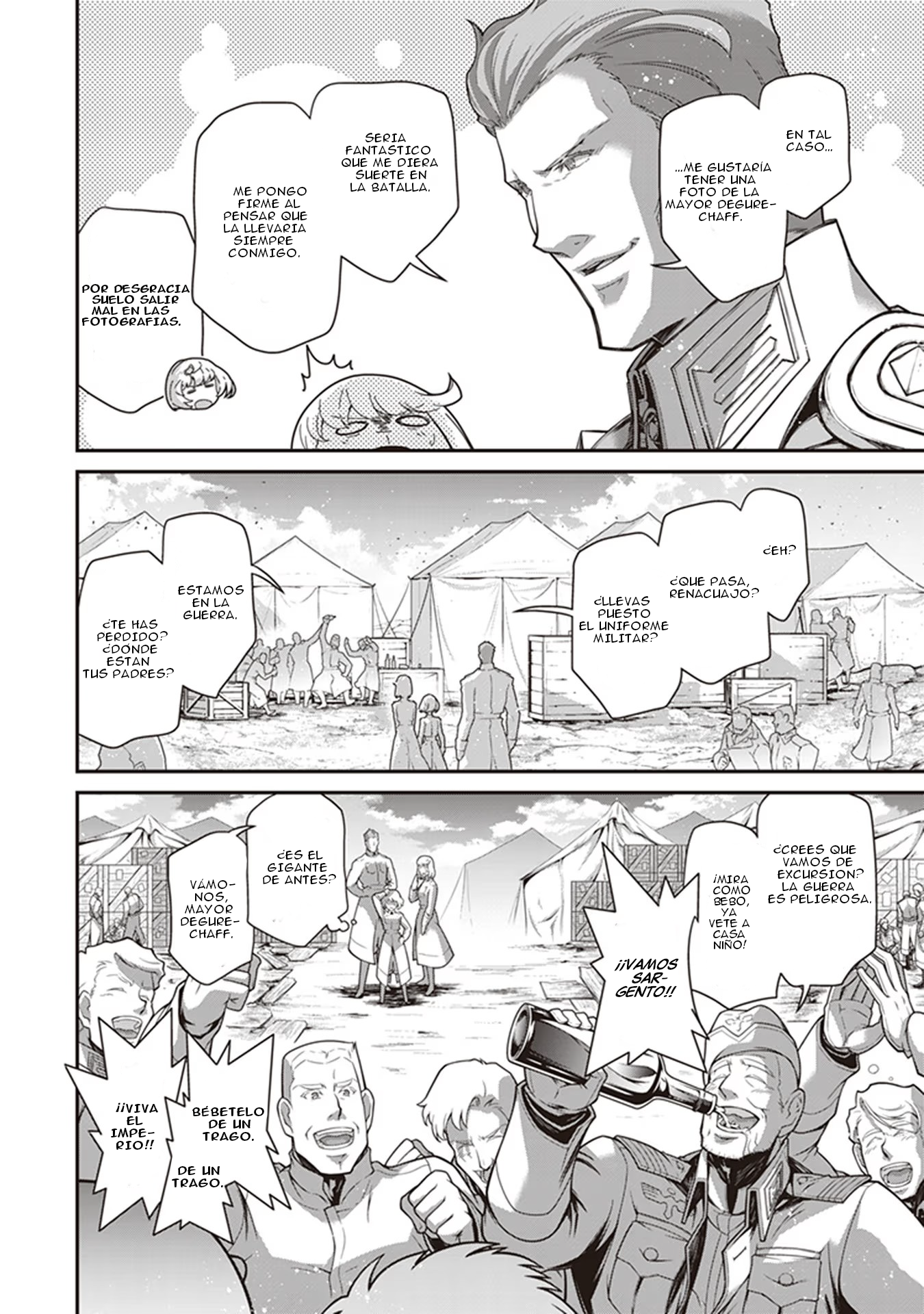 Youjo Senki Capitulo 70: La Campaña del Sur X página 53