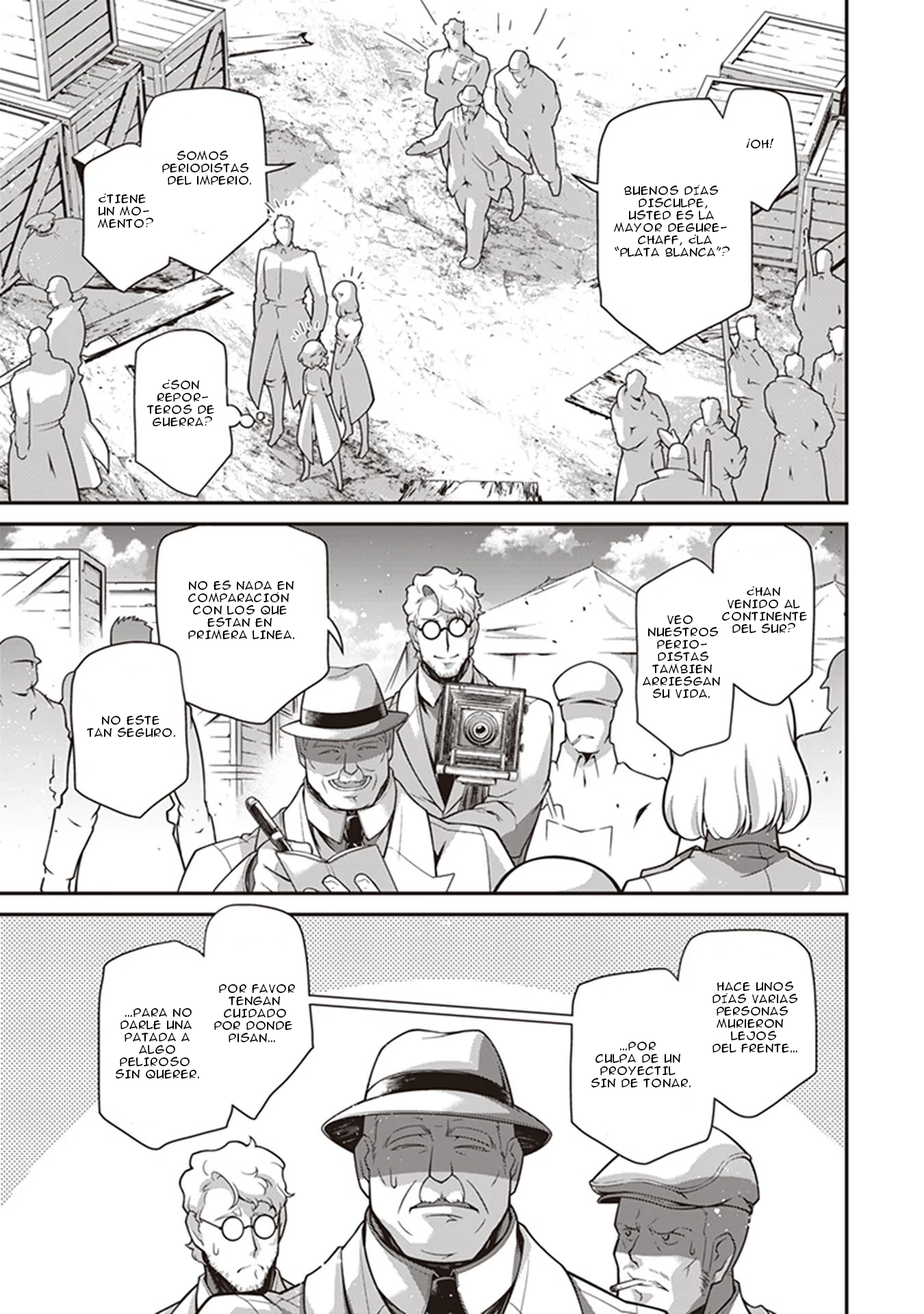 Youjo Senki Capitulo 70: La Campaña del Sur X página 54