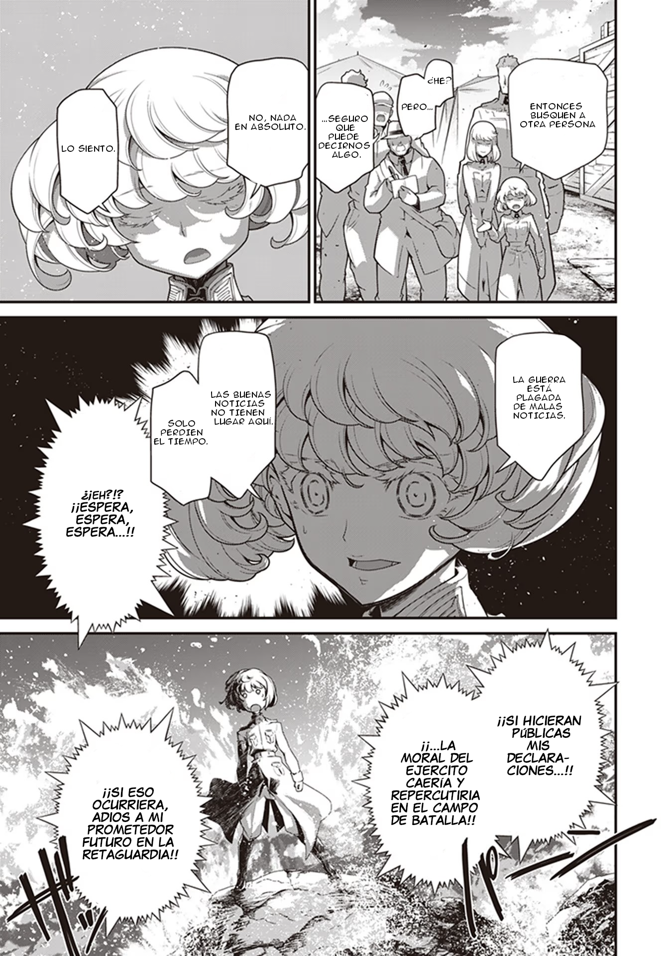 Youjo Senki Capitulo 70: La Campaña del Sur X página 58