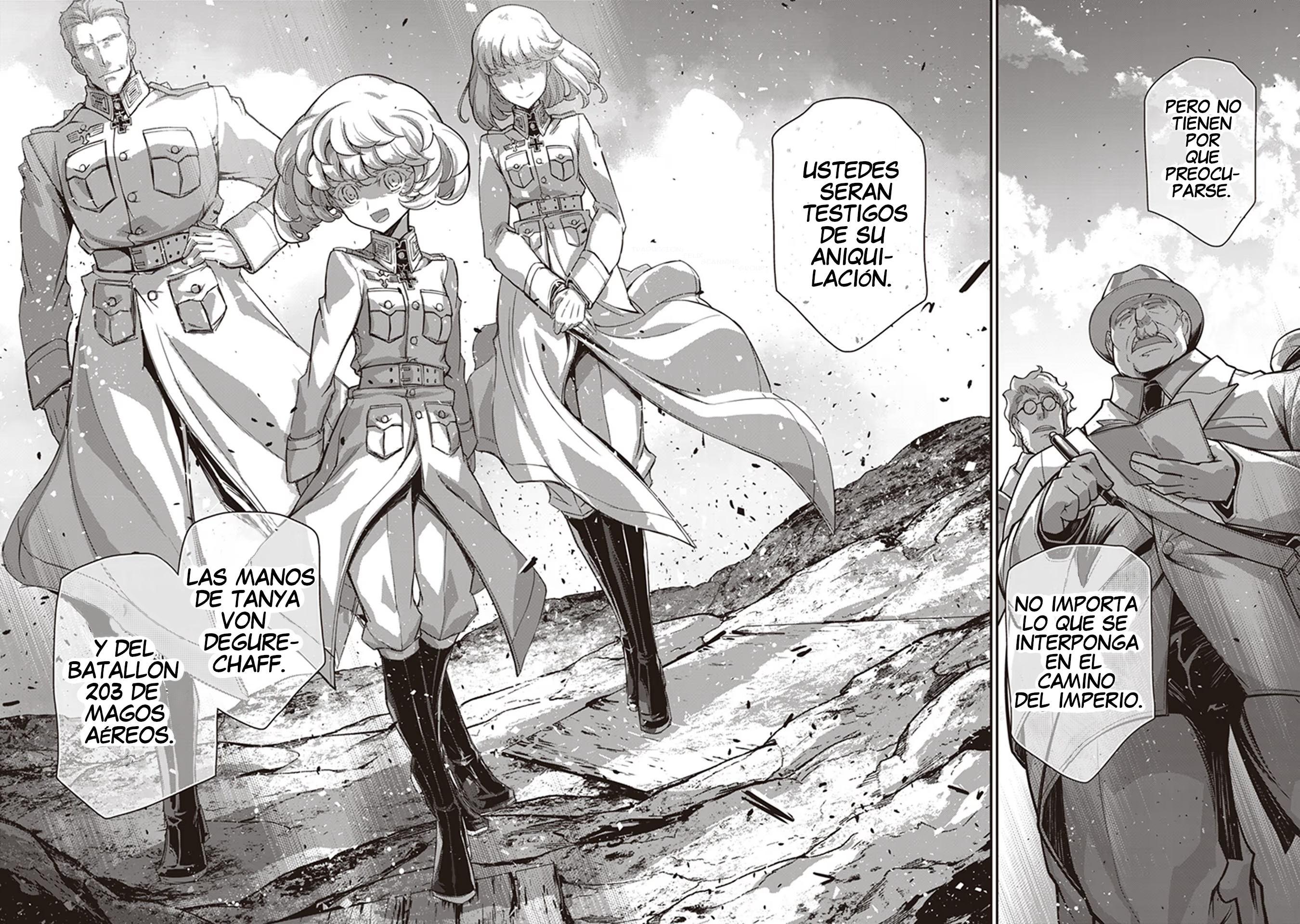 Youjo Senki Capitulo 70: La Campaña del Sur X página 59