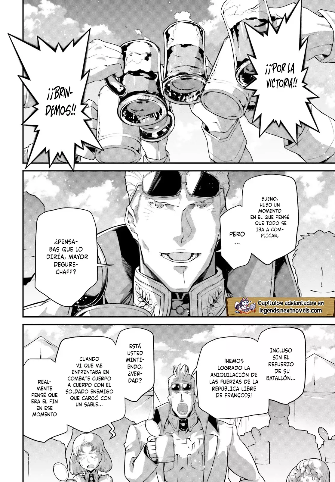 Youjo Senki Capitulo 74: Otoño Ardiente IV página 3