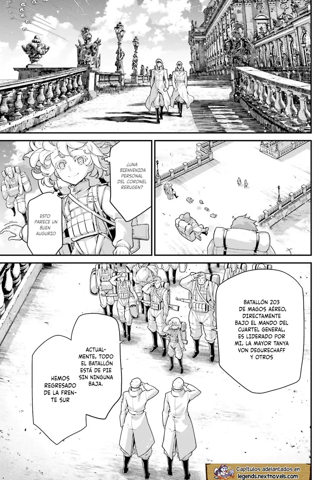 Youjo Senki Capitulo 75: Misión de reconocimiento de largo alcance I página 13