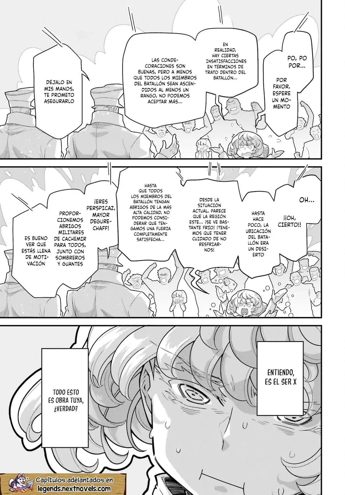 Youjo Senki Capitulo 75: Misión de reconocimiento de largo alcance I página 20