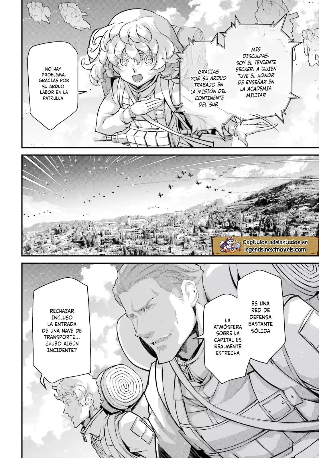 Youjo Senki Capitulo 75: Misión de reconocimiento de largo alcance I página 8