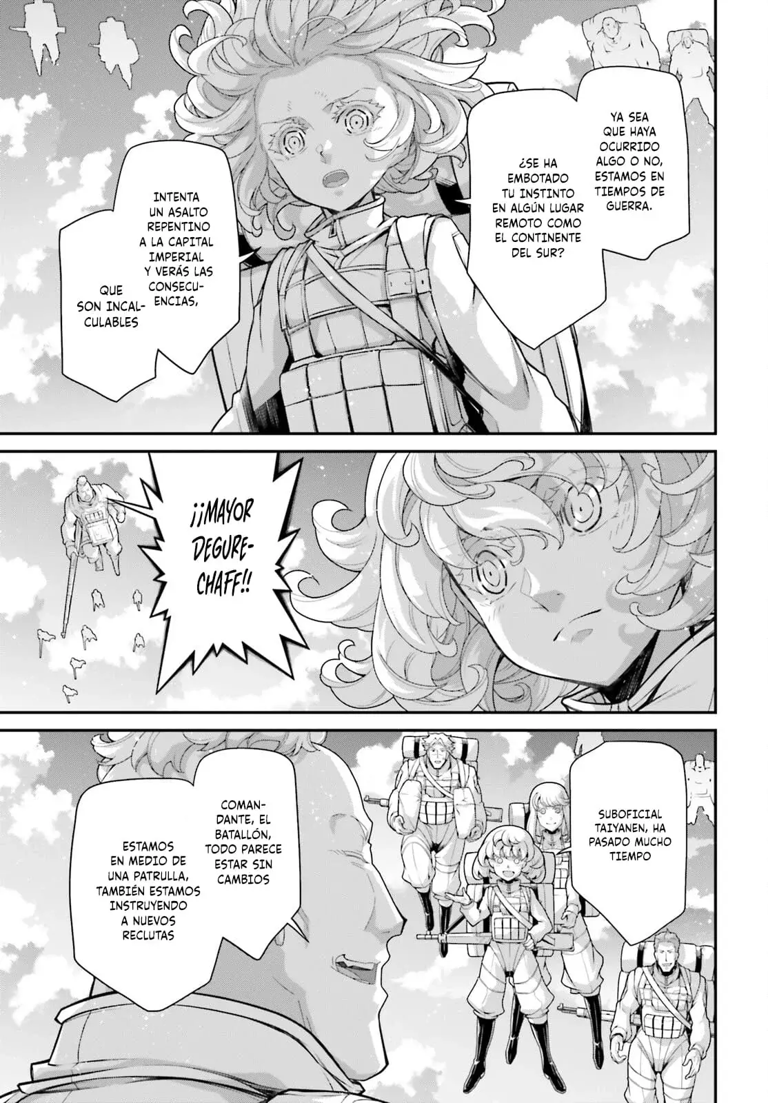 Youjo Senki Capitulo 75: Misión de reconocimiento de largo alcance I página 9