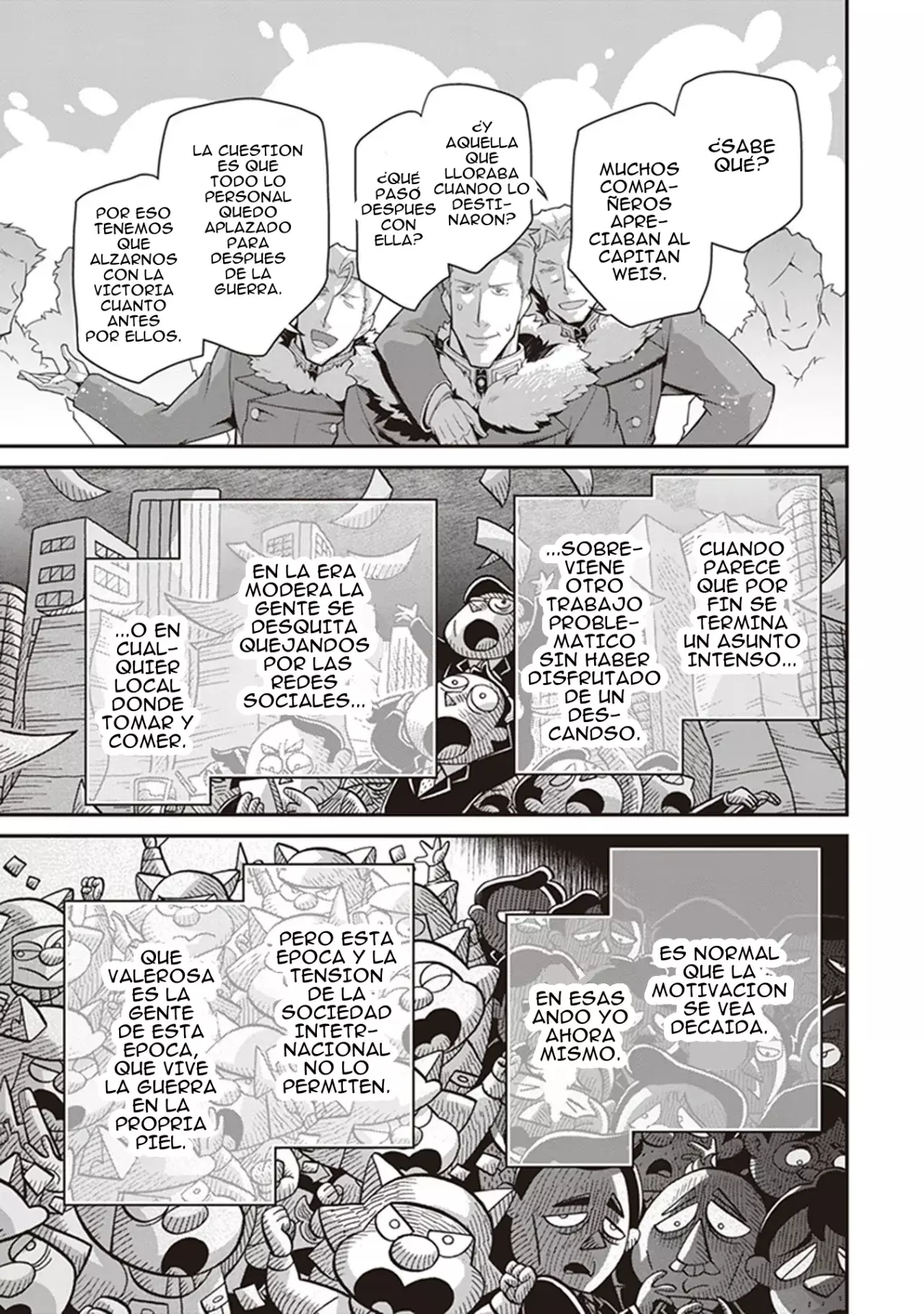 Youjo Senki Capitulo 76: Misión de reconocimiento de largo alcance II página 14