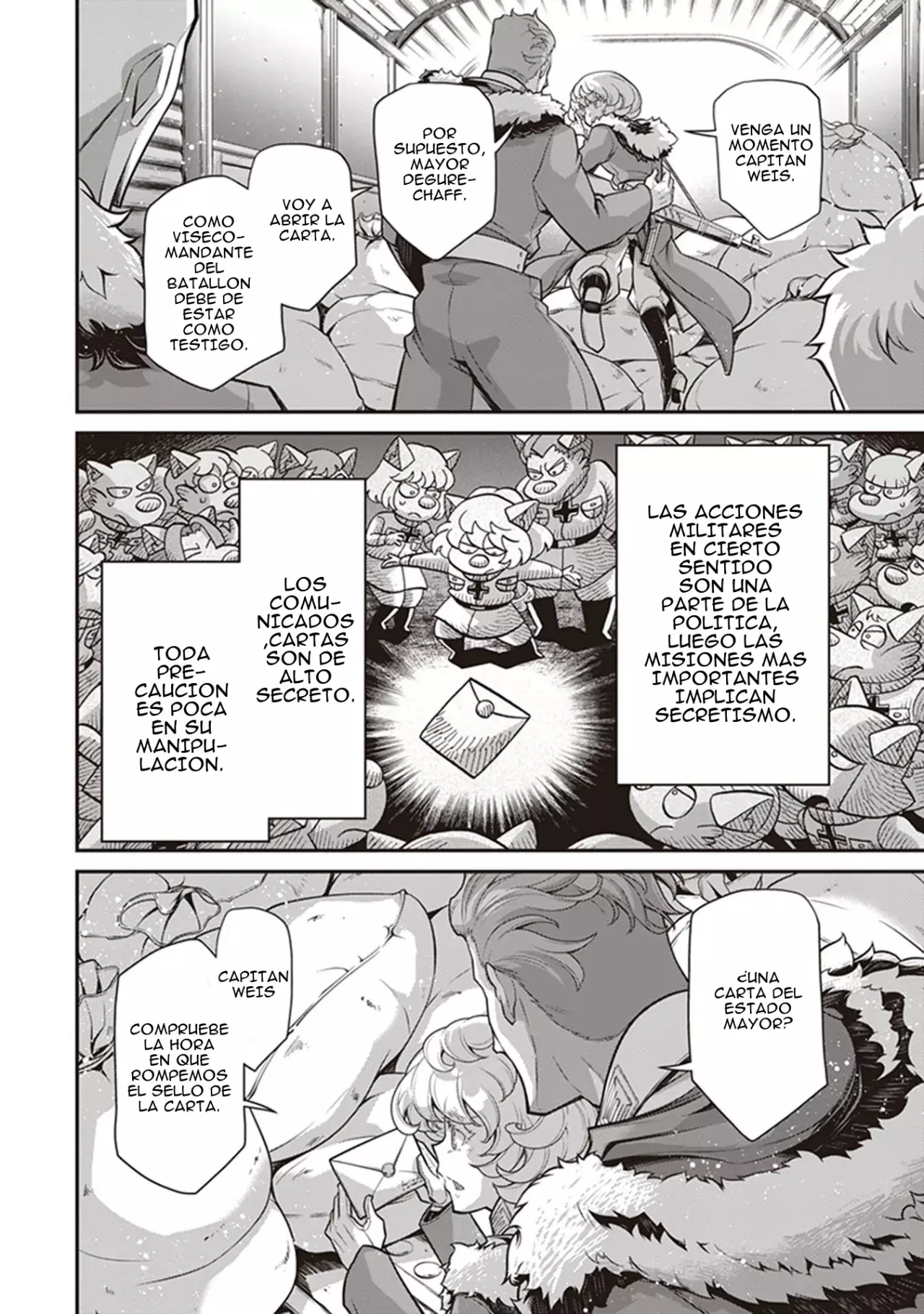 Youjo Senki Capitulo 76: Misión de reconocimiento de largo alcance II página 17