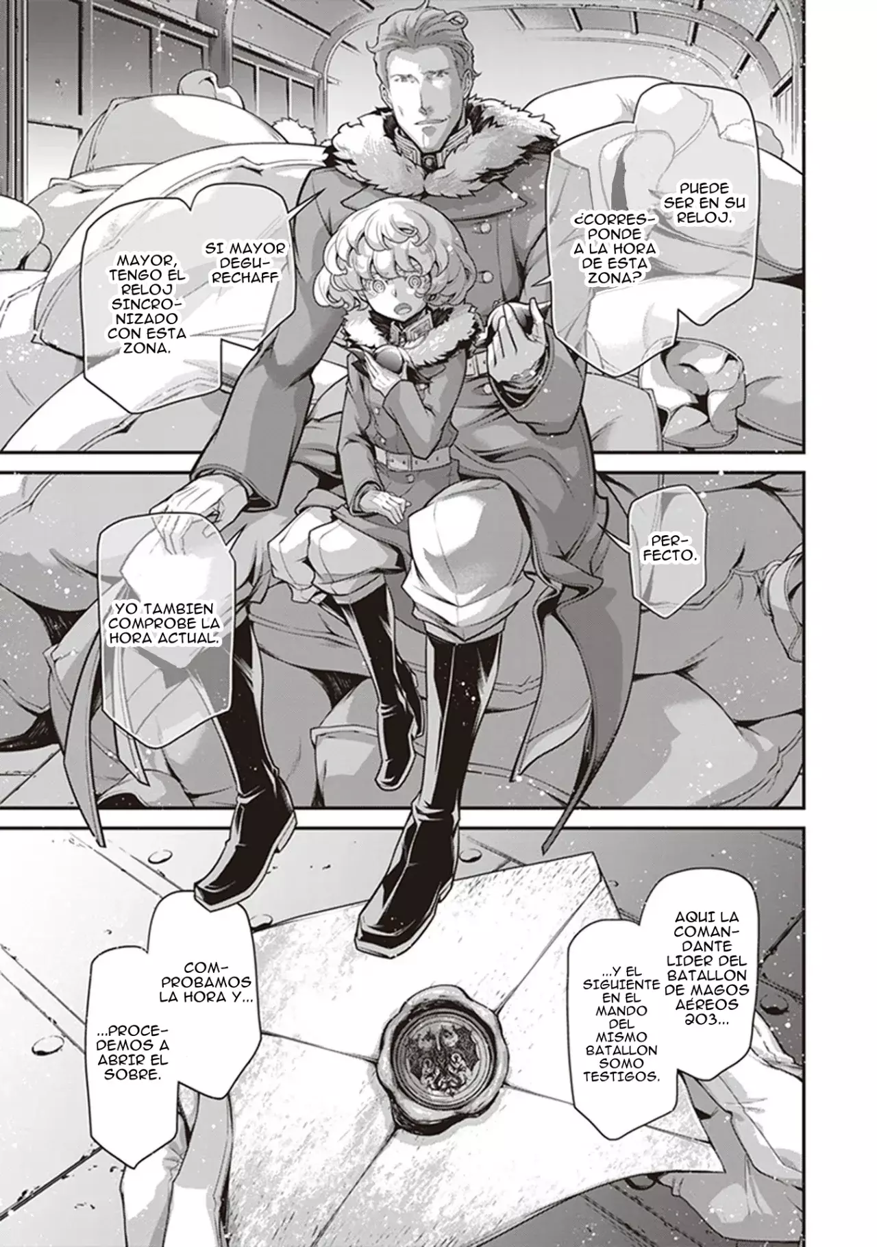 Youjo Senki Capitulo 76: Misión de reconocimiento de largo alcance II página 18