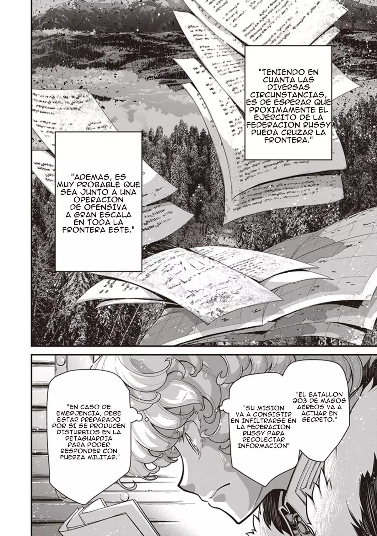 Youjo Senki Capitulo 76: Misión de reconocimiento de largo alcance II página 21