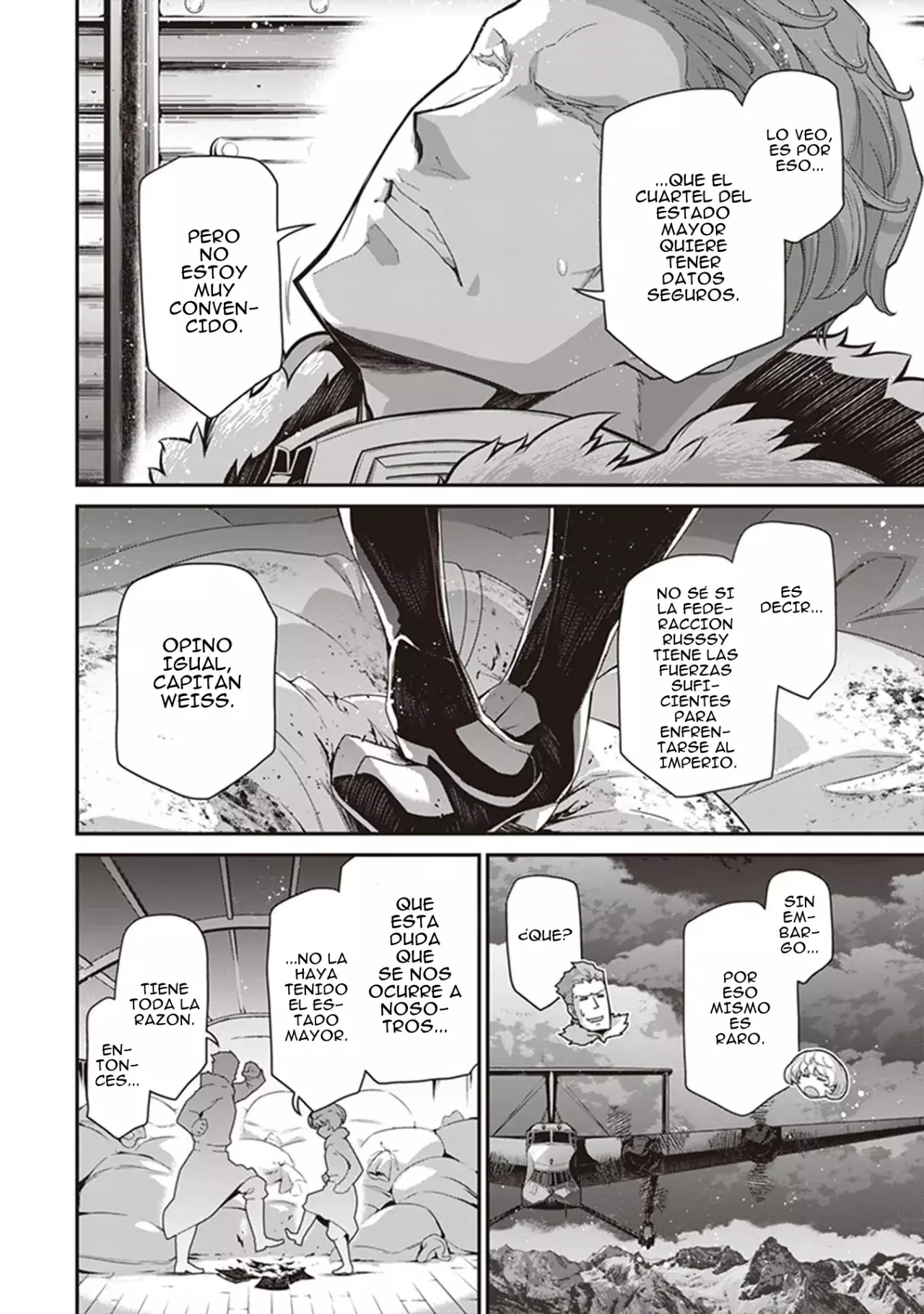 Youjo Senki Capitulo 76: Misión de reconocimiento de largo alcance II página 29