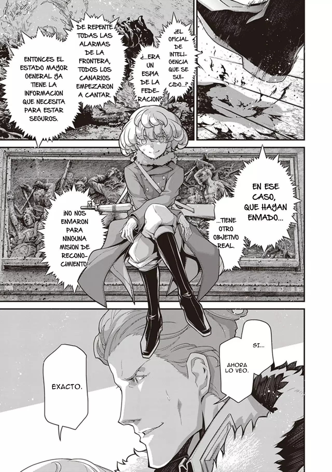 Youjo Senki Capitulo 76: Misión de reconocimiento de largo alcance II página 30