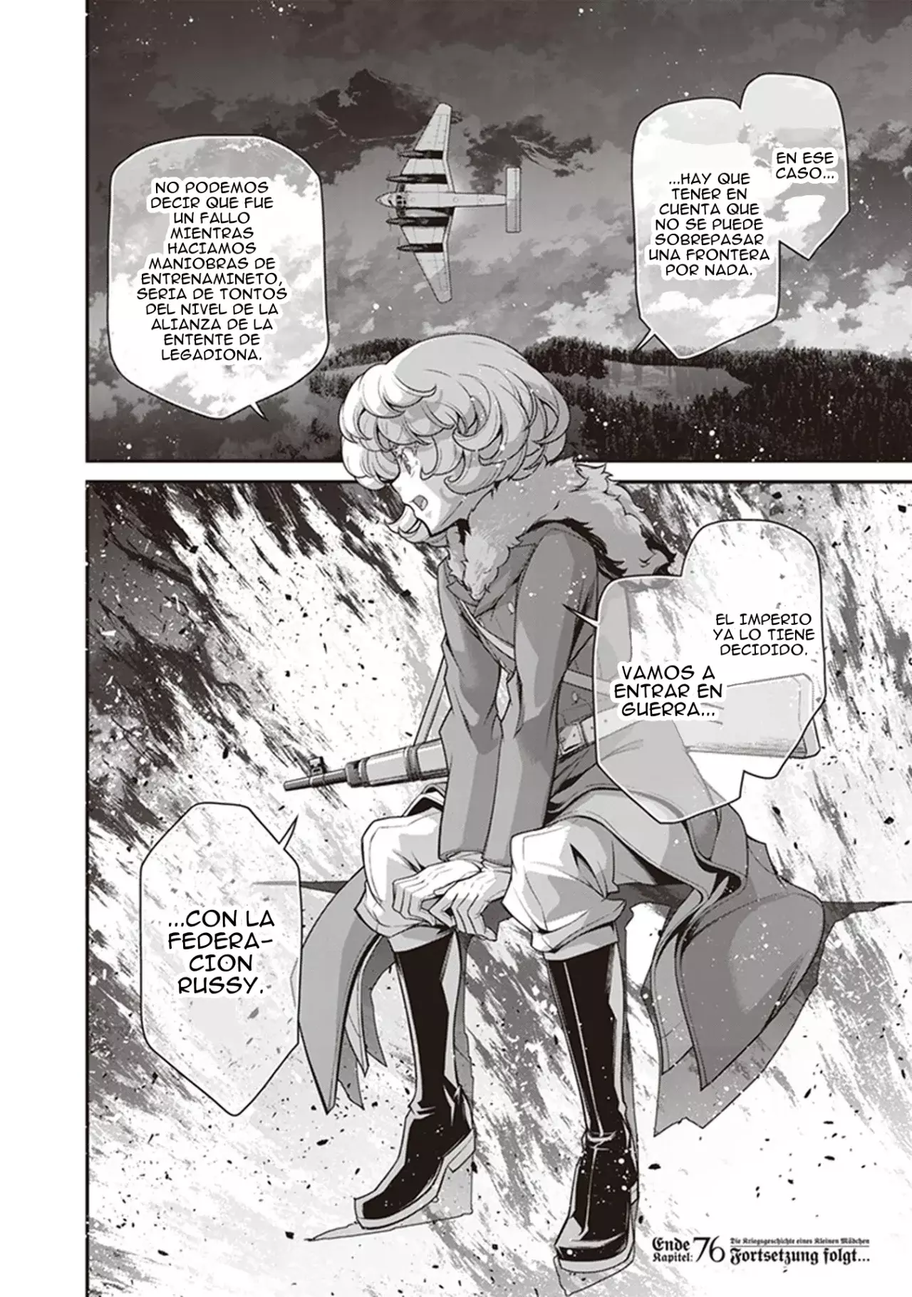 Youjo Senki Capitulo 76: Misión de reconocimiento de largo alcance II página 31
