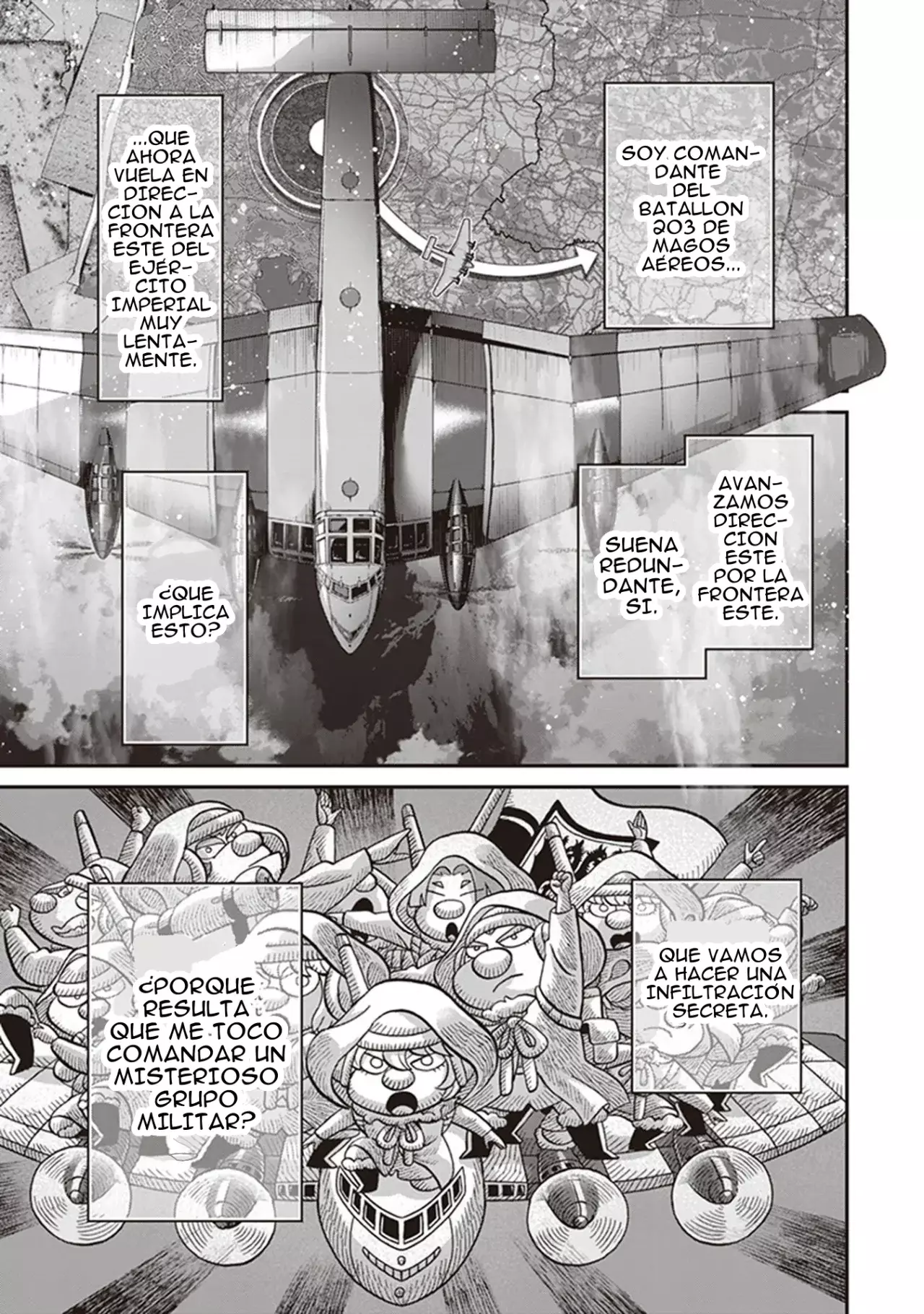 Youjo Senki Capitulo 76: Misión de reconocimiento de largo alcance II página 4