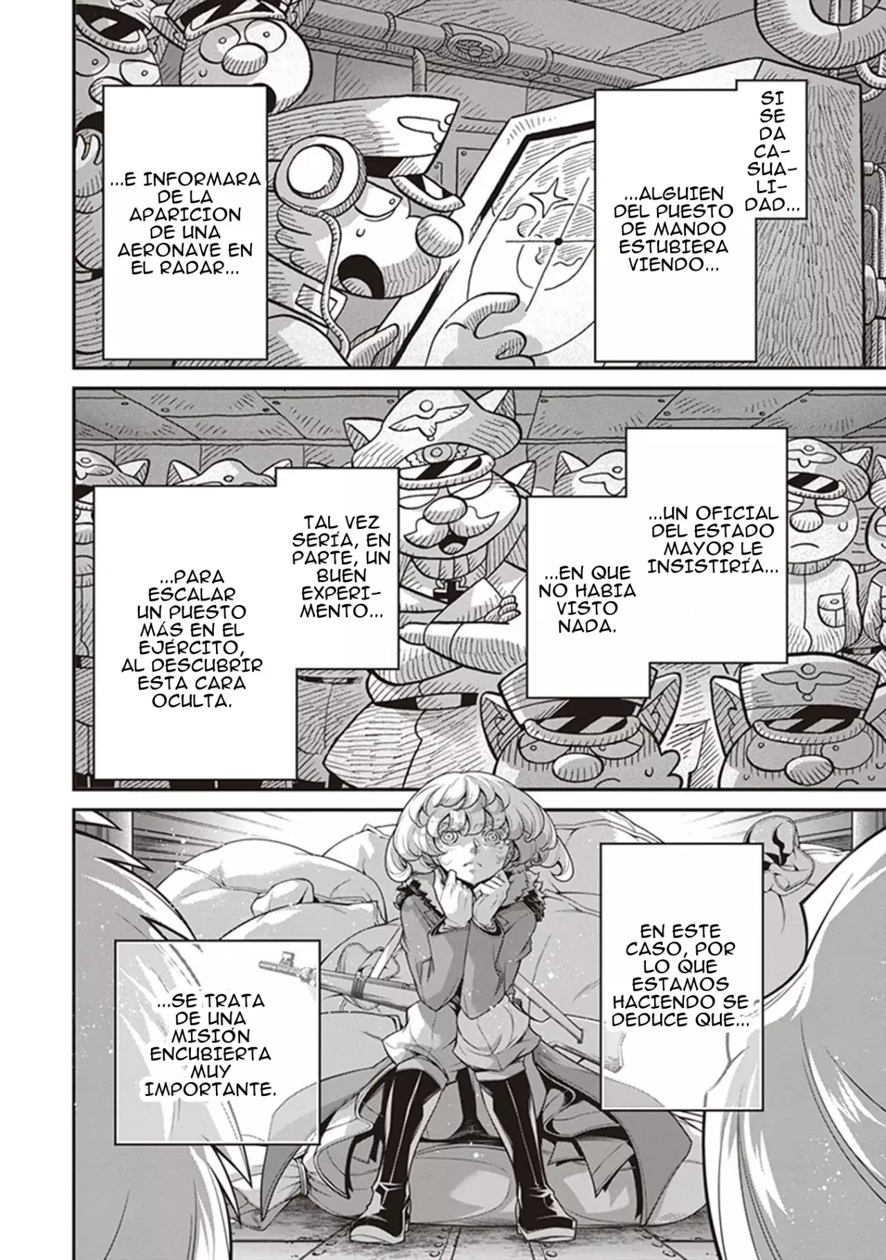 Youjo Senki Capitulo 76: Misión de reconocimiento de largo alcance II página 7