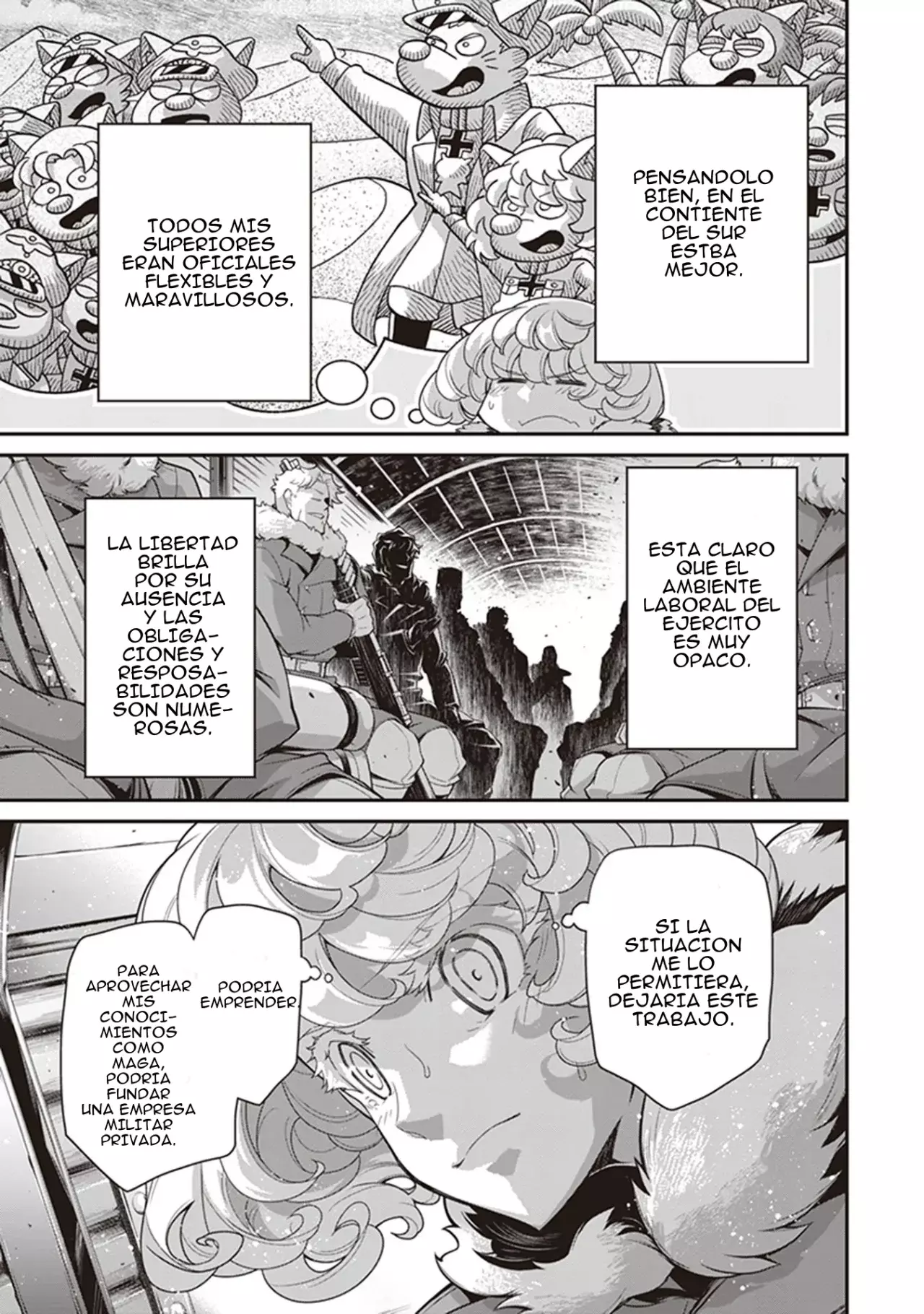 Youjo Senki Capitulo 76: Misión de reconocimiento de largo alcance II página 8