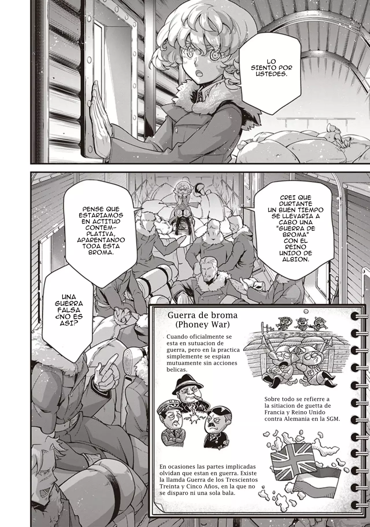 Youjo Senki Capitulo 76: Misión de reconocimiento de largo alcance II página 9