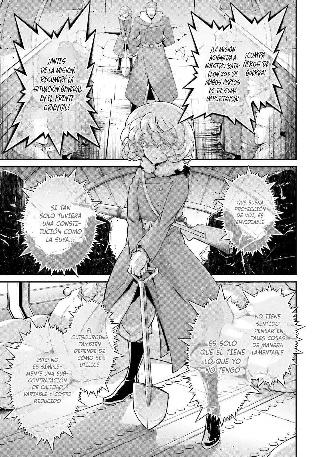 Youjo Senki Capitulo 77: Misión de reconocimiento de largo alcance III página 13