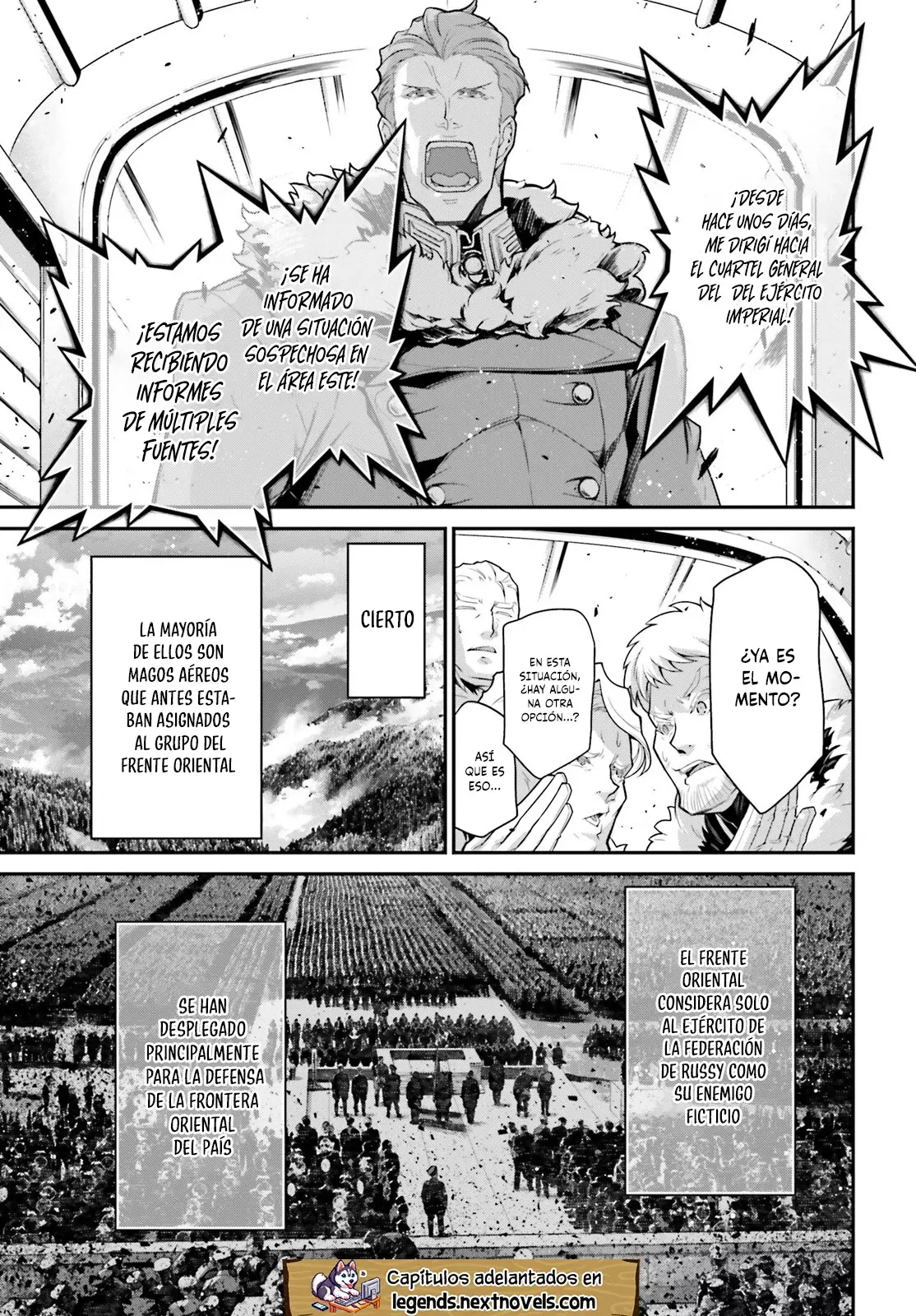 Youjo Senki Capitulo 77: Misión de reconocimiento de largo alcance III página 15