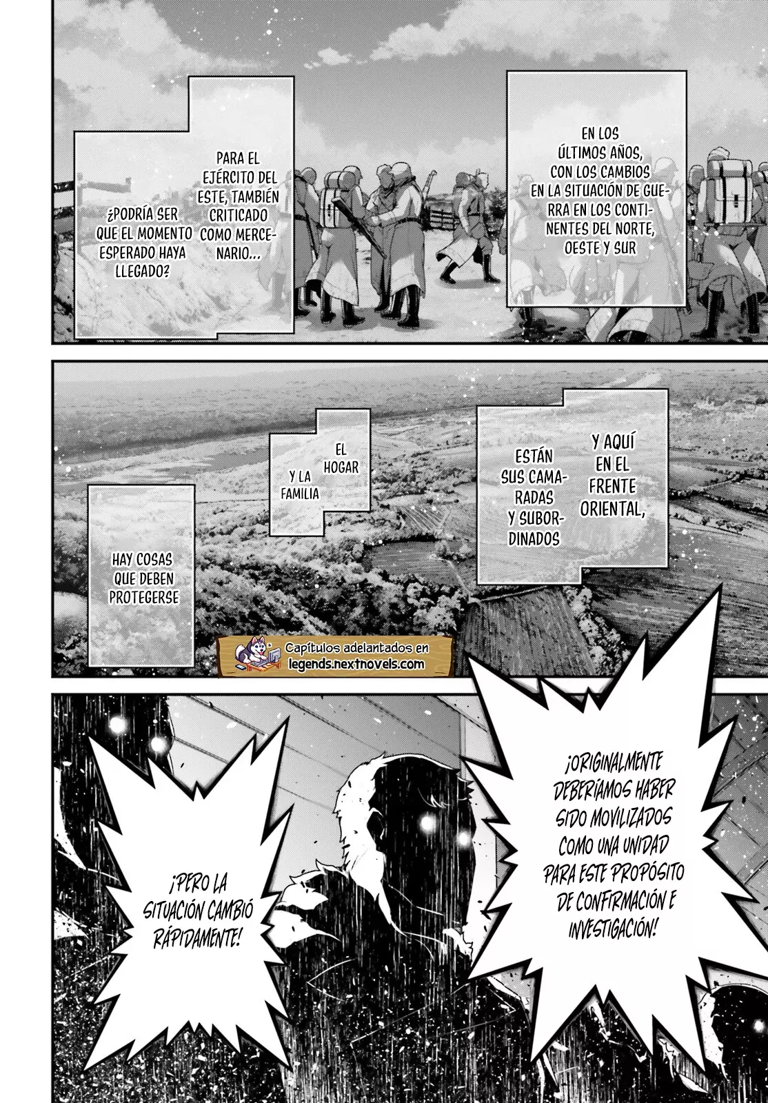 Youjo Senki Capitulo 77: Misión de reconocimiento de largo alcance III página 16