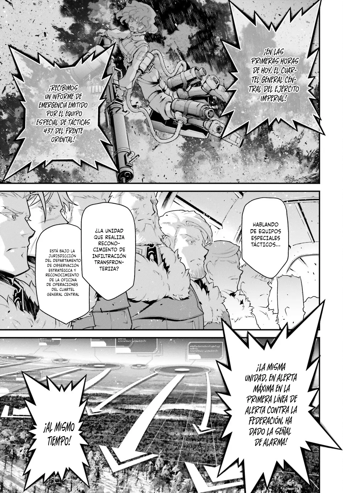 Youjo Senki Capitulo 77: Misión de reconocimiento de largo alcance III página 17