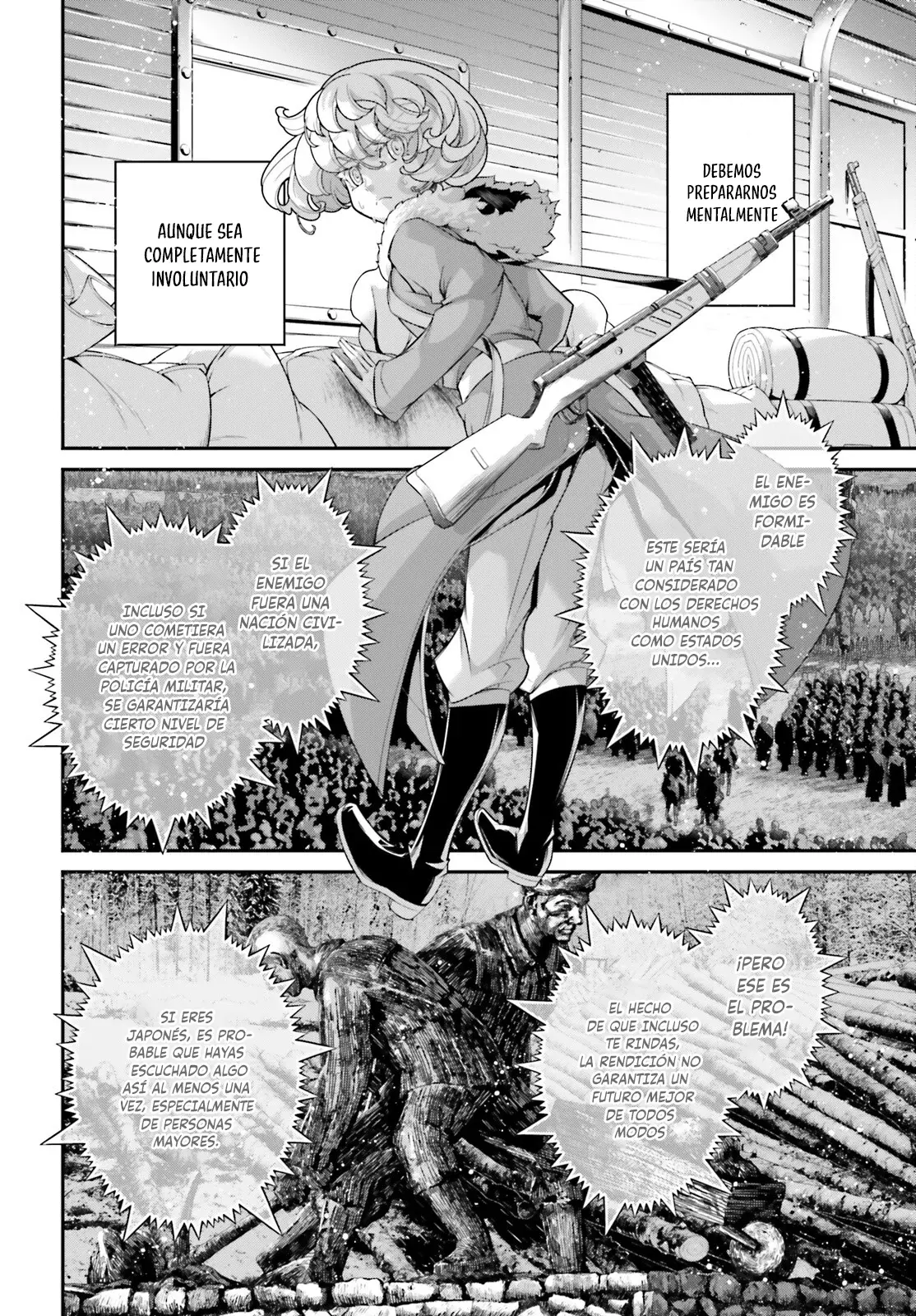 Youjo Senki Capitulo 77: Misión de reconocimiento de largo alcance III página 20