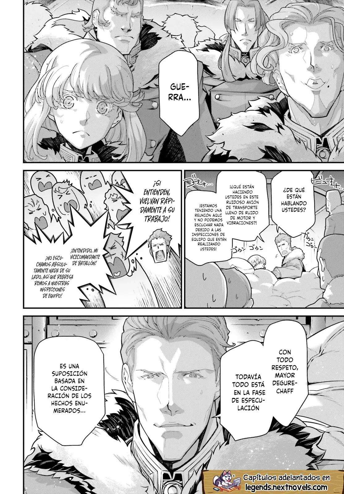 Youjo Senki Capitulo 77: Misión de reconocimiento de largo alcance III página 4