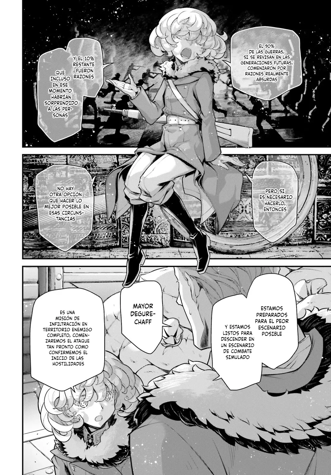 Youjo Senki Capitulo 77: Misión de reconocimiento de largo alcance III página 8
