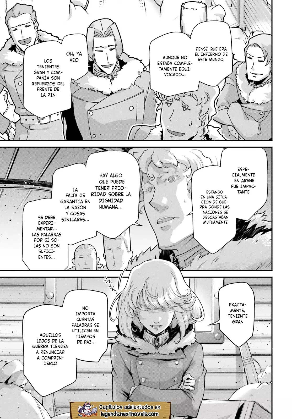 Youjo Senki Capitulo 78: Misión de reconocimiento de largo alcance IV página 16