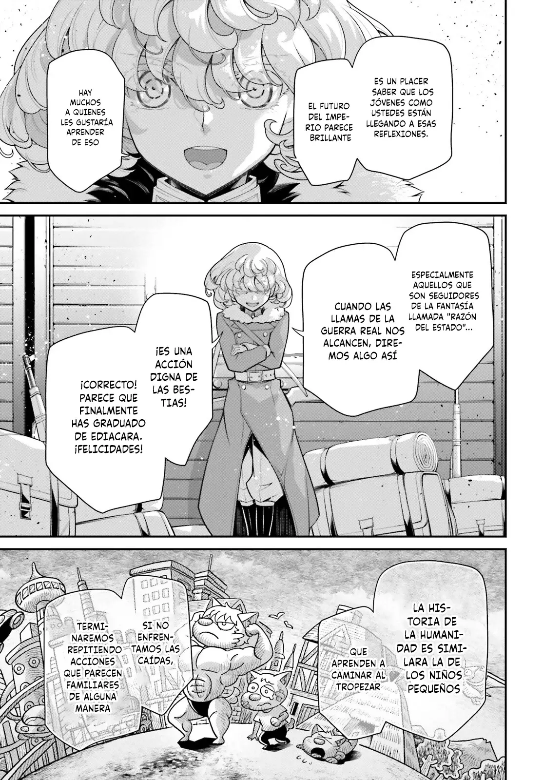 Youjo Senki Capitulo 78: Misión de reconocimiento de largo alcance IV página 18