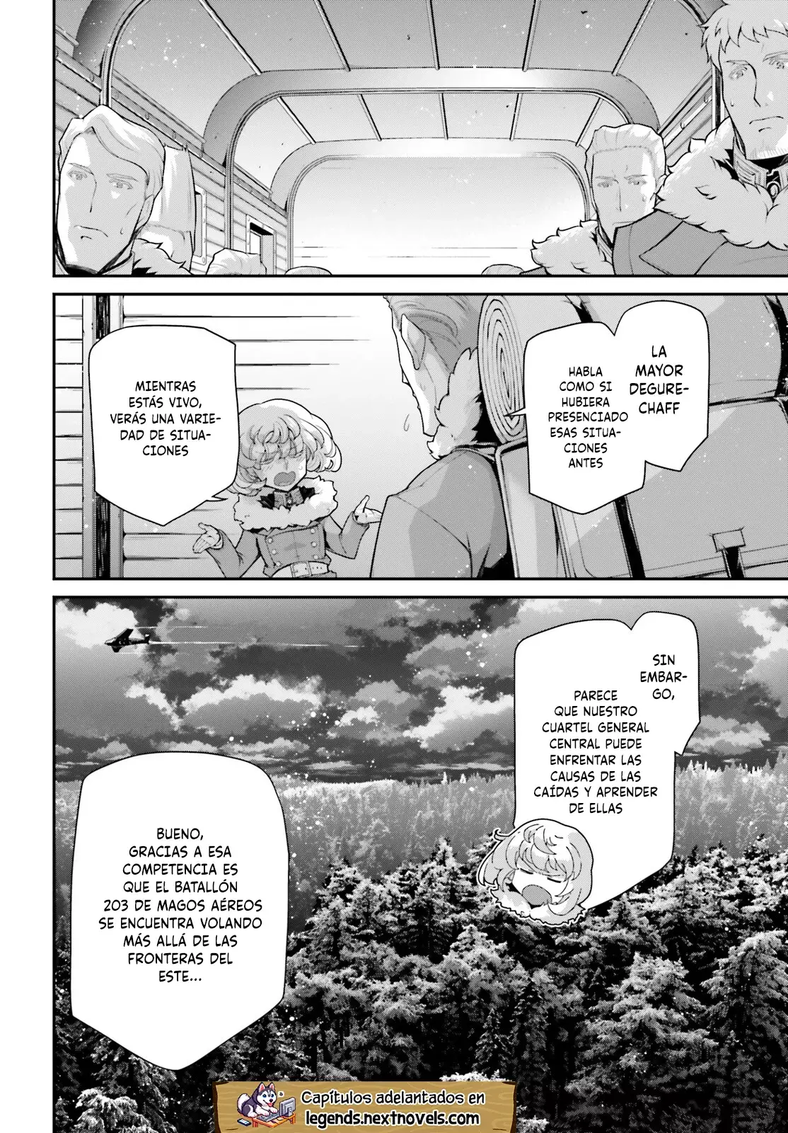 Youjo Senki Capitulo 78: Misión de reconocimiento de largo alcance IV página 19