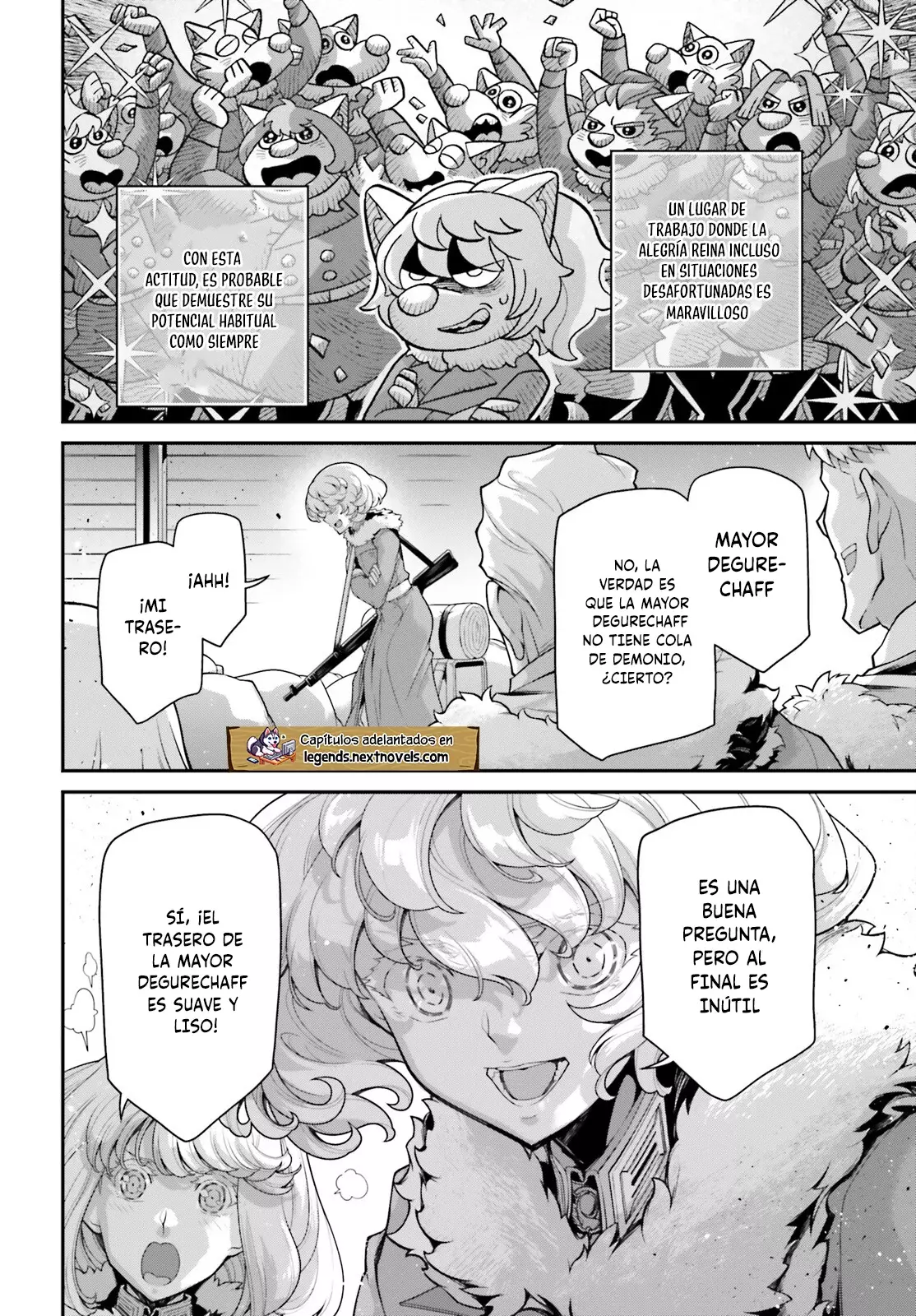 Youjo Senki Capitulo 78: Misión de reconocimiento de largo alcance IV página 21