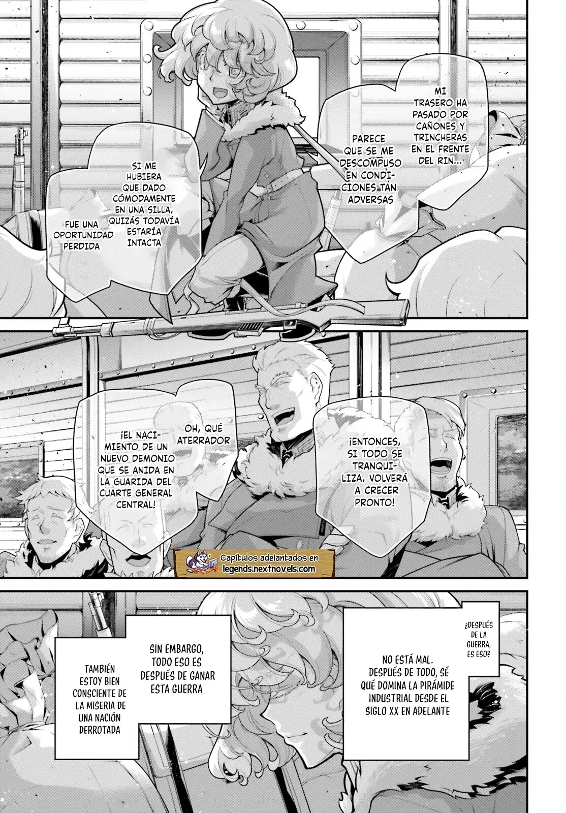 Youjo Senki Capitulo 78: Misión de reconocimiento de largo alcance IV página 22