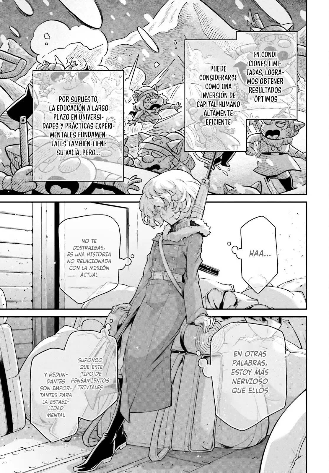 Youjo Senki Capitulo 78: Misión de reconocimiento de largo alcance IV página 26