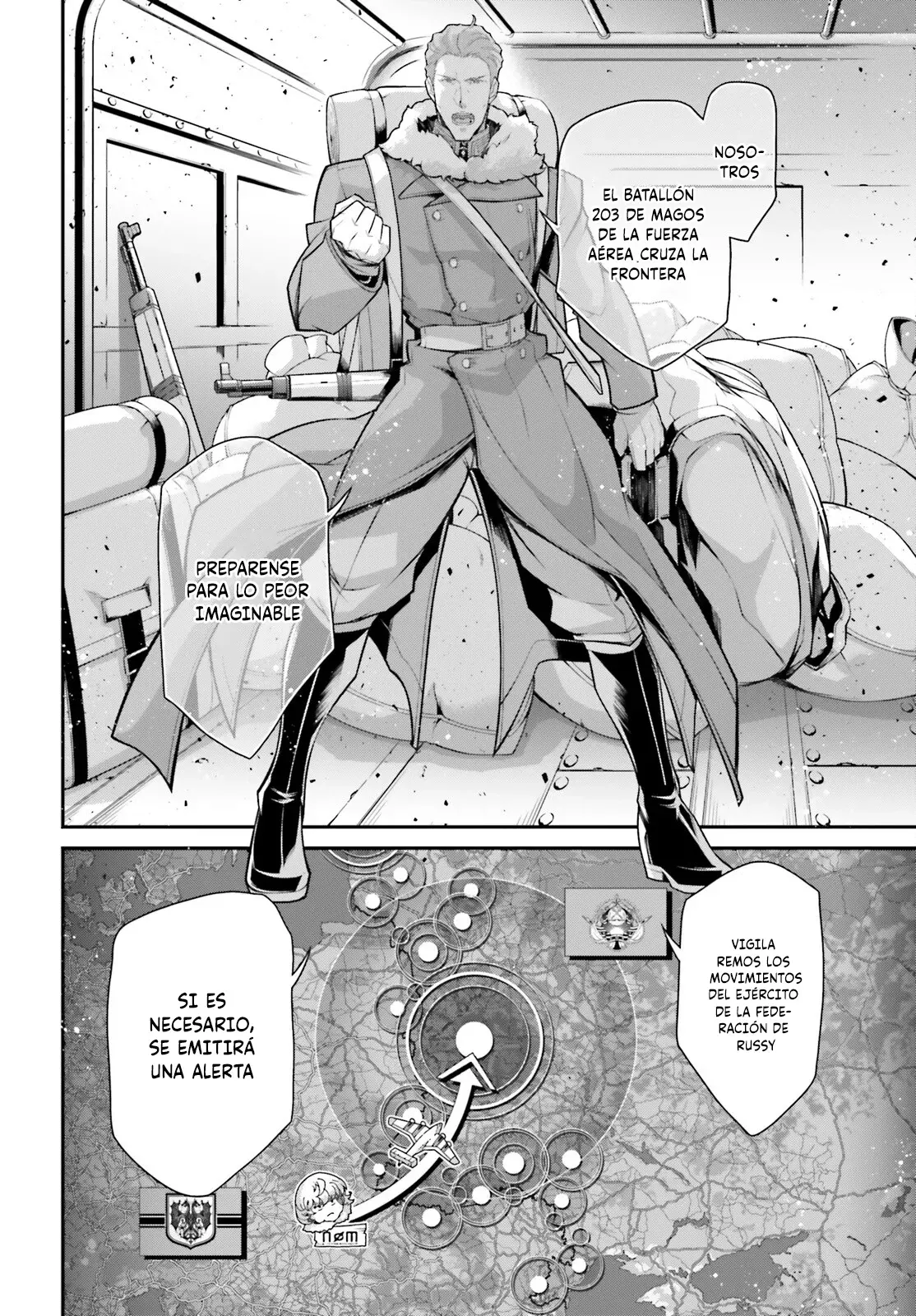 Youjo Senki Capitulo 78: Misión de reconocimiento de largo alcance IV página 3
