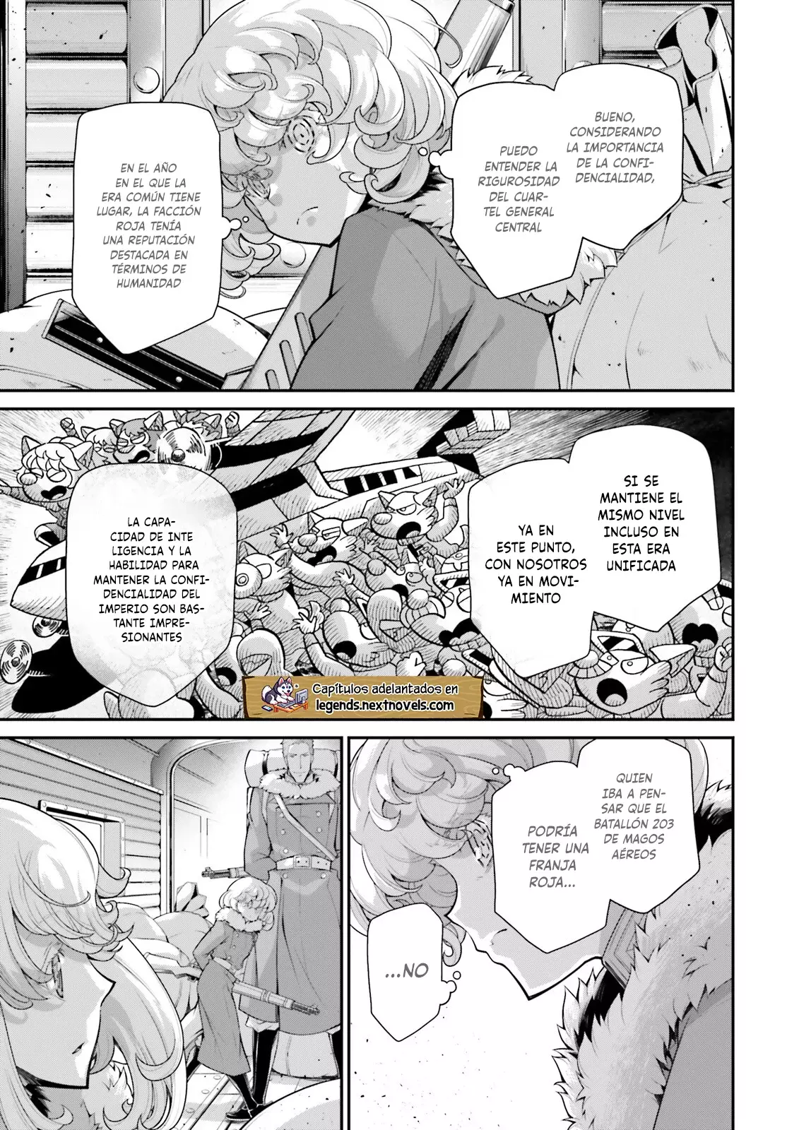 Youjo Senki Capitulo 78: Misión de reconocimiento de largo alcance IV página 8