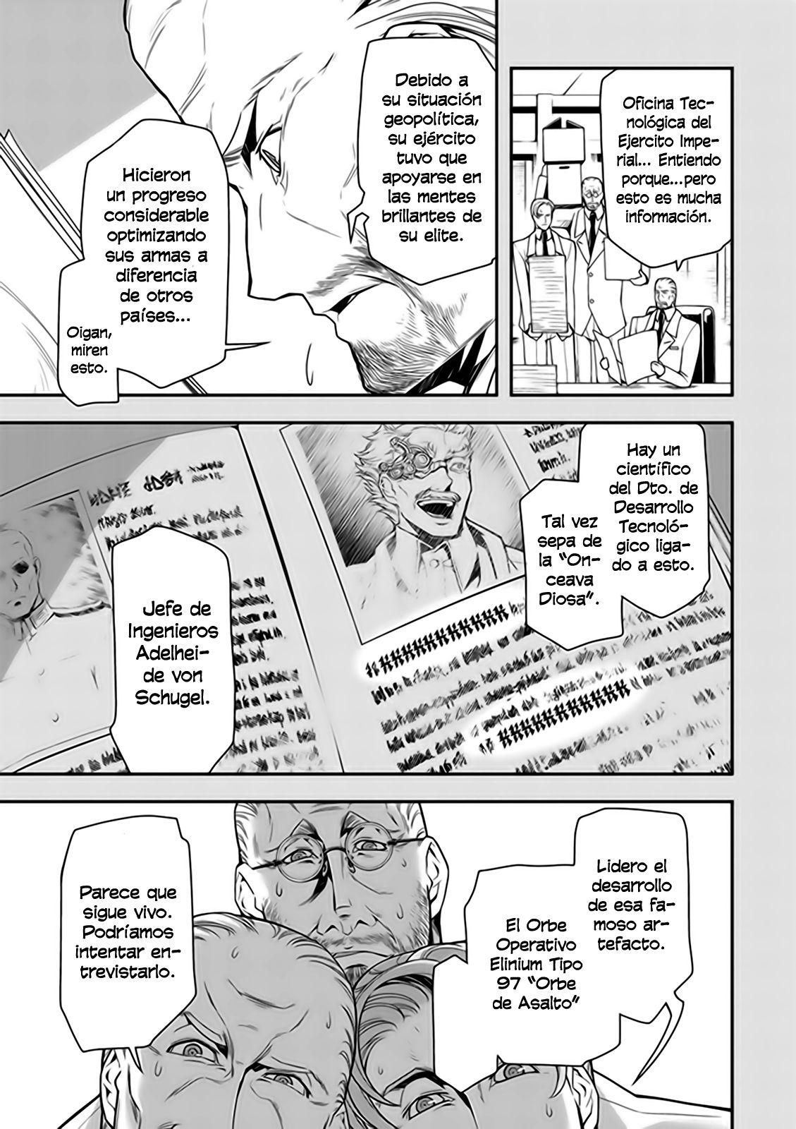 Youjo Senki Capitulo 8: Escuela Superior de Guerra III página 18