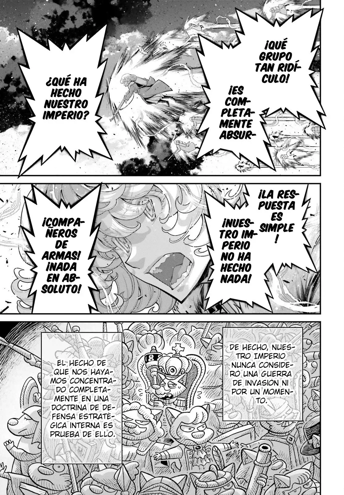 Youjo Senki Capitulo 80: Misión de reconocimiento de largo alcance VI página 28