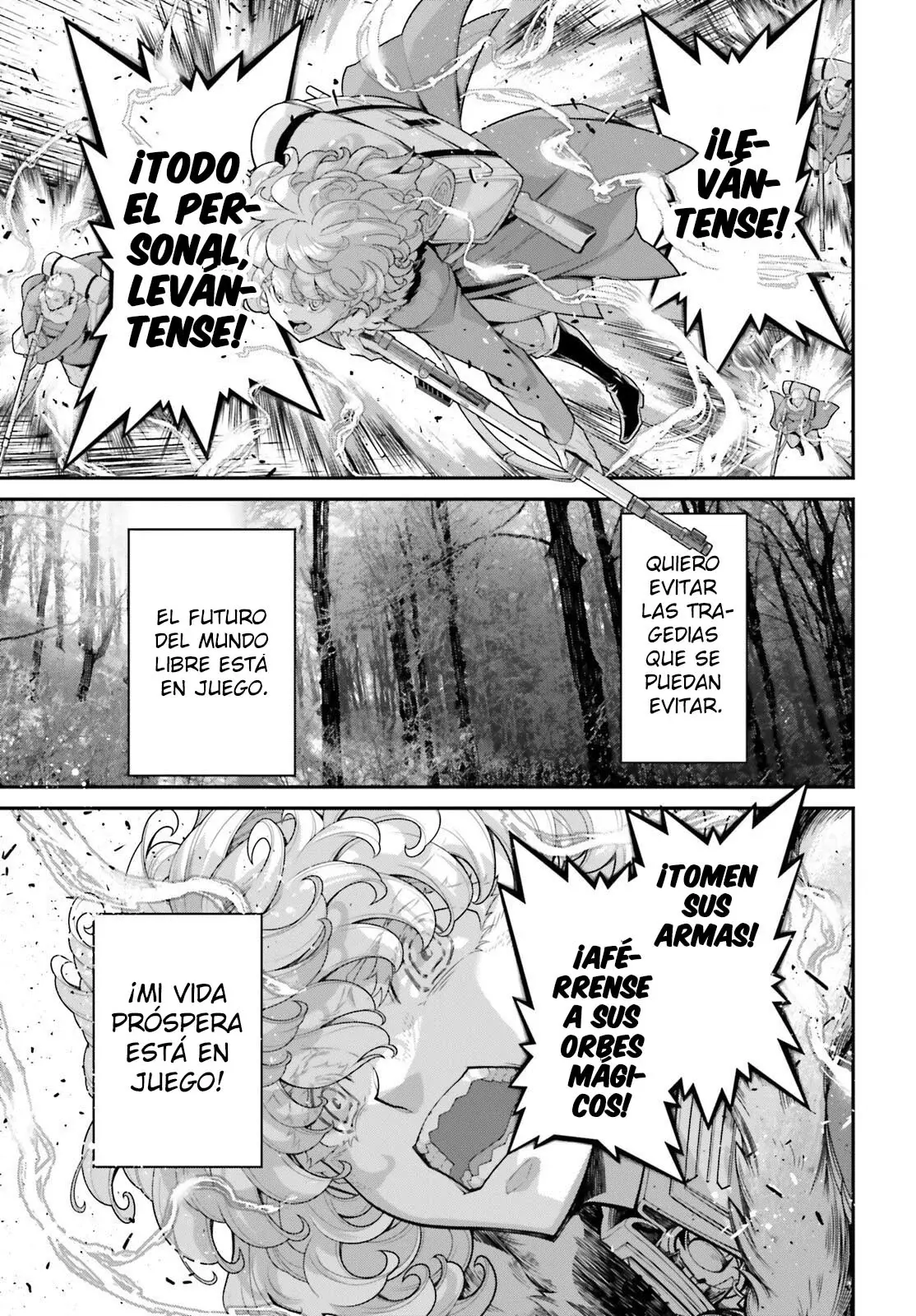 Youjo Senki Capitulo 80: Misión de reconocimiento de largo alcance VI página 32