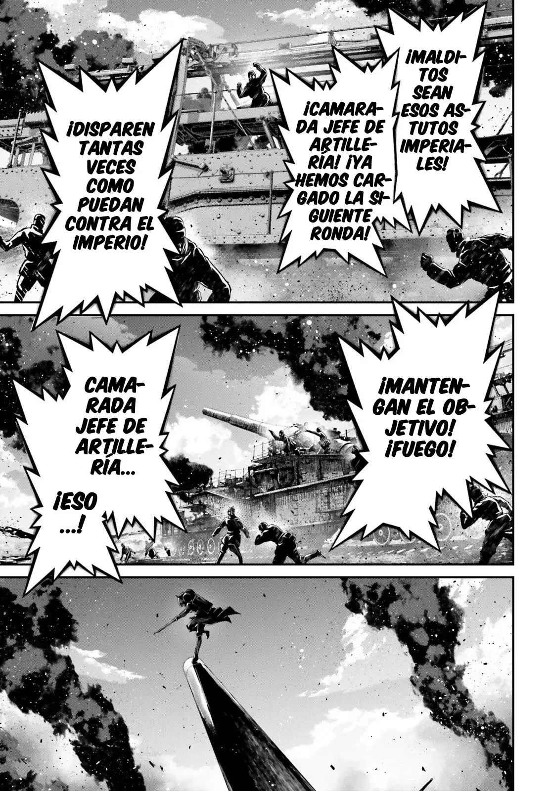 Youjo Senki Capitulo 80: Misión de reconocimiento de largo alcance VI página 34