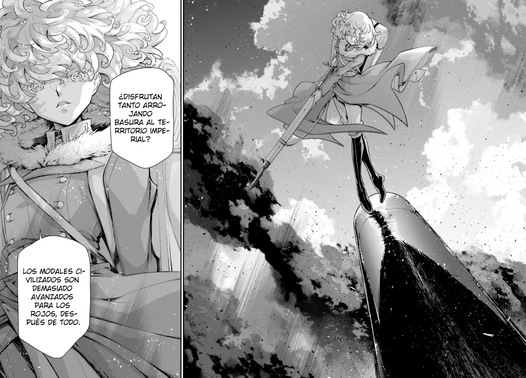 Youjo Senki Capitulo 80: Misión de reconocimiento de largo alcance VI página 35