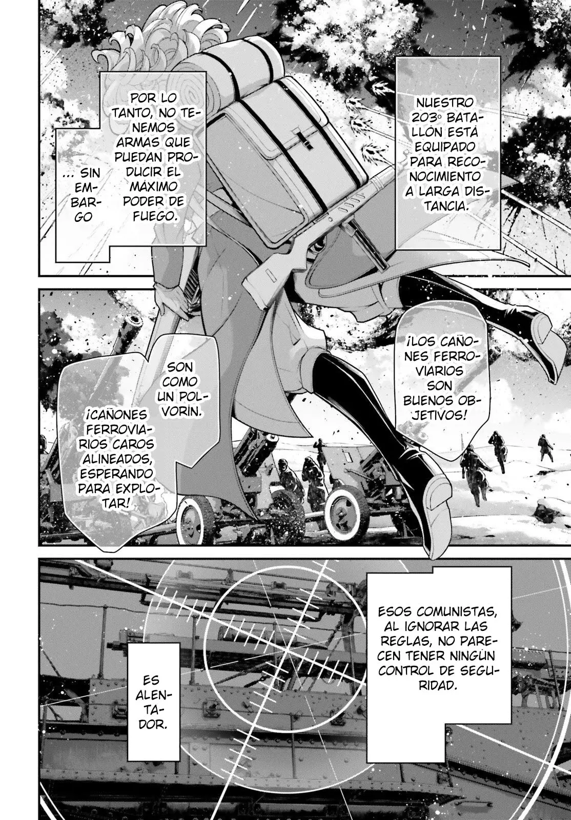 Youjo Senki Capitulo 80: Misión de reconocimiento de largo alcance VI página 36