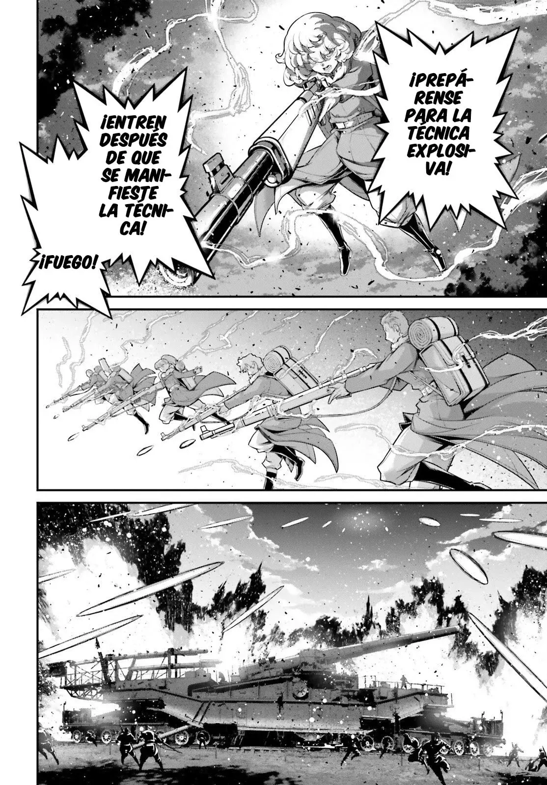 Youjo Senki Capitulo 80: Misión de reconocimiento de largo alcance VI página 38