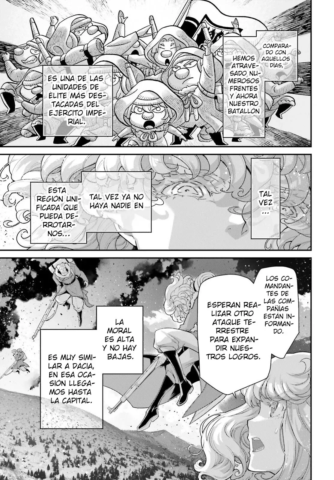 Youjo Senki Capitulo 80: Misión de reconocimiento de largo alcance VI página 41