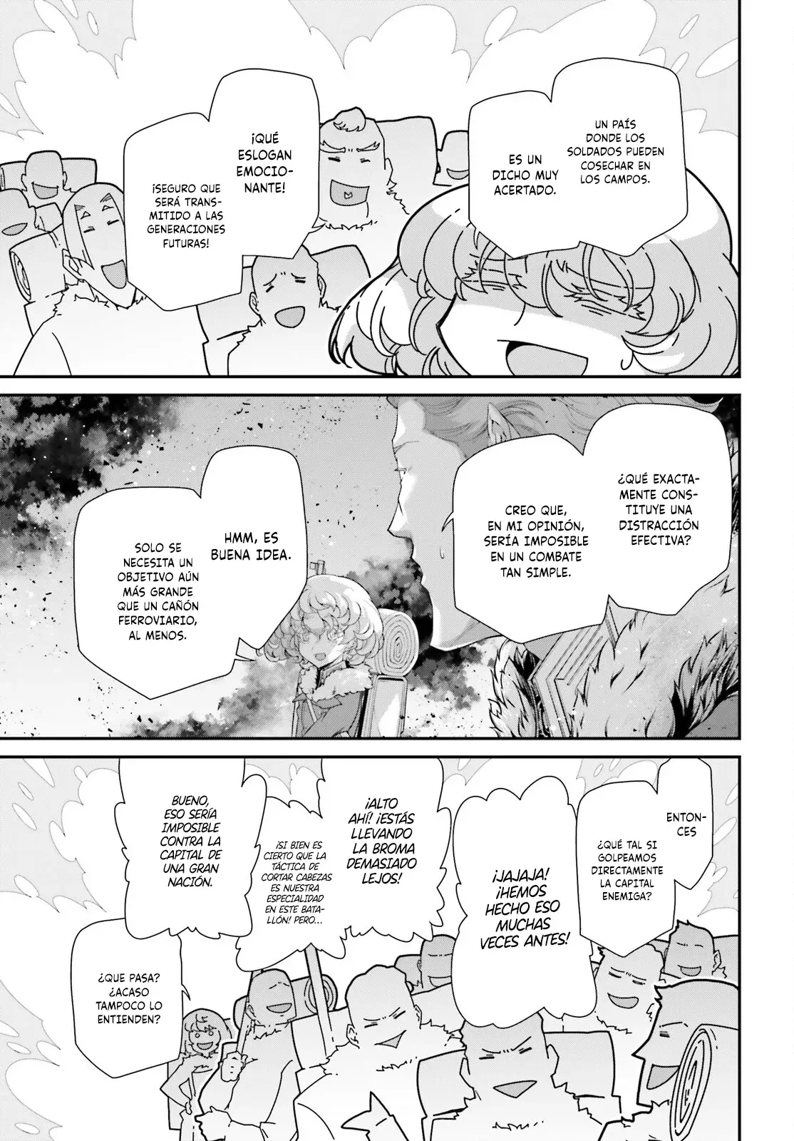 Youjo Senki Capitulo 81: Misión de reconocimiento de largo alcance VII página 14