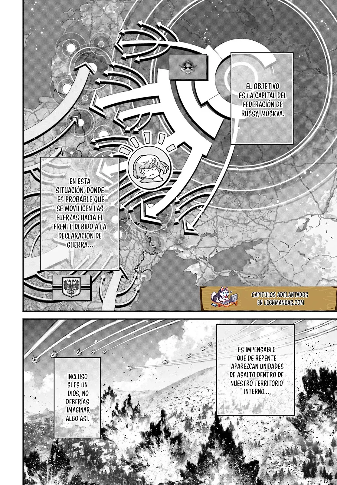 Youjo Senki Capitulo 81: Misión de reconocimiento de largo alcance VII página 3