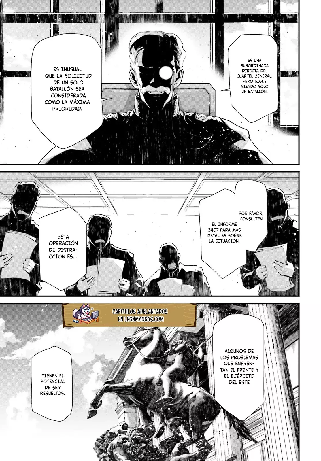 Youjo Senki Capitulo 81: Misión de reconocimiento de largo alcance VII página 30
