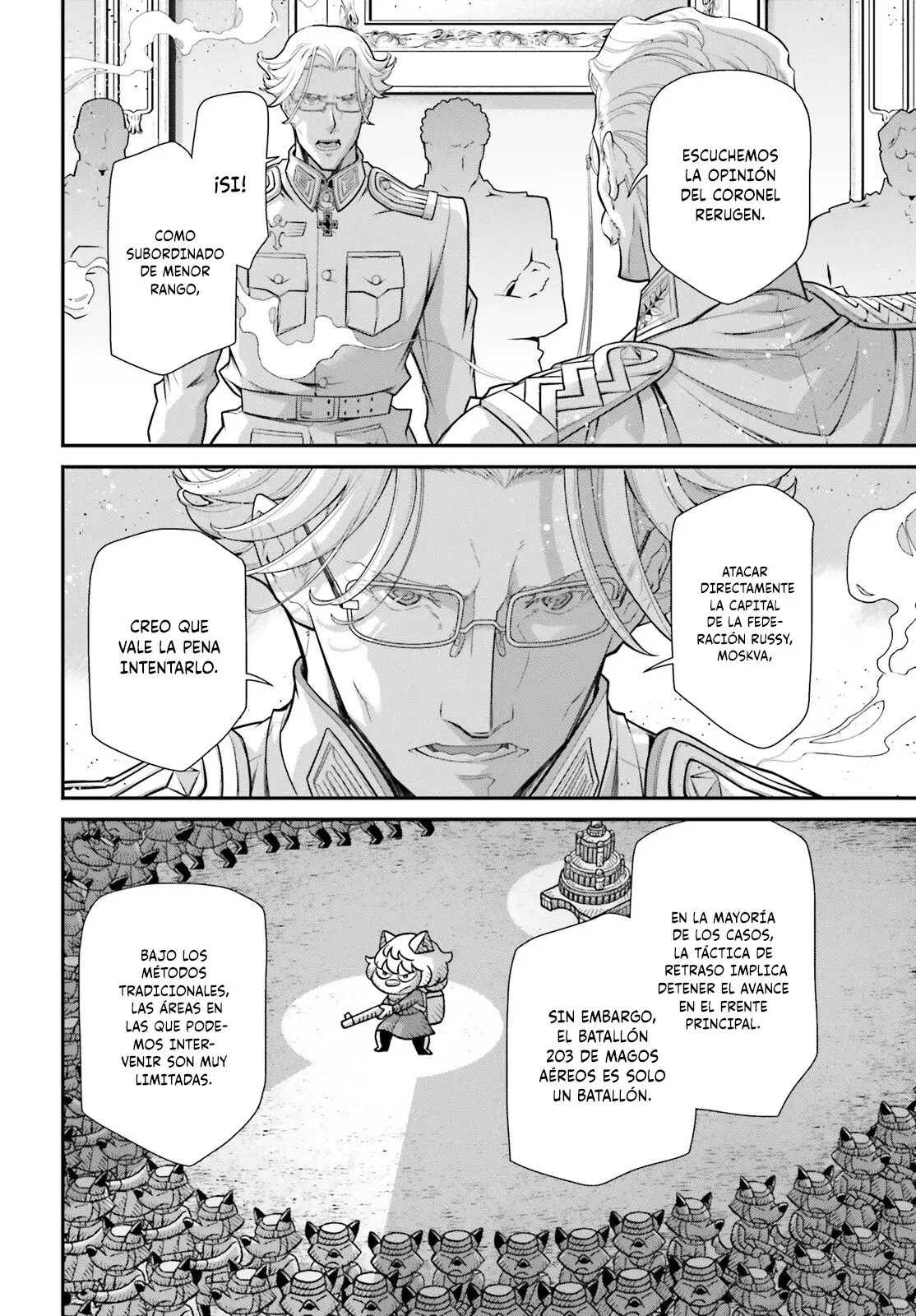 Youjo Senki Capitulo 81: Misión de reconocimiento de largo alcance VII página 31