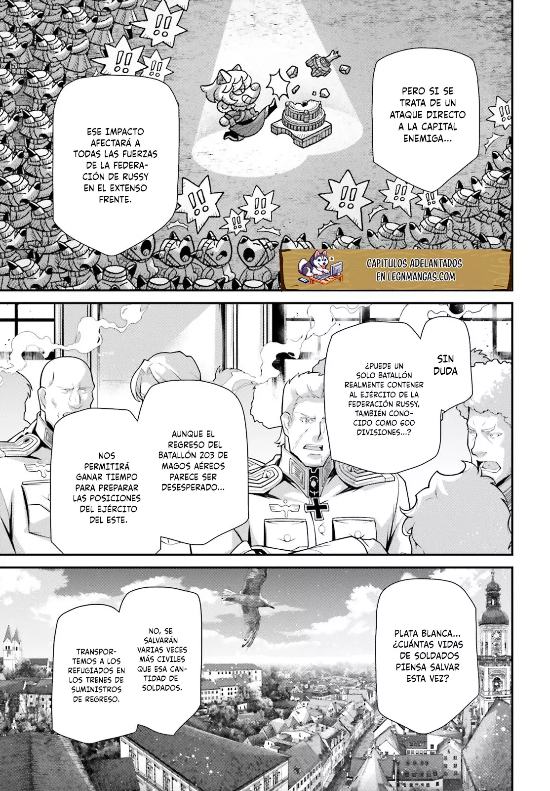 Youjo Senki Capitulo 81: Misión de reconocimiento de largo alcance VII página 32